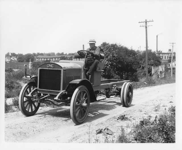 1916 GMC Truck Factory Press Photo 0155
