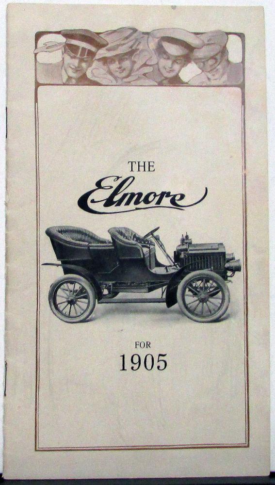 1905 Elmore Pathfinder Touring Car Clyde Ohio Dealer Sales Brochure