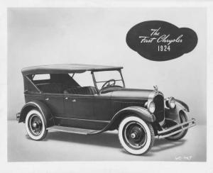 1924 Chrysler First Car Factory Press Photo 0006