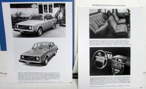 1976 Volvo Models Press Kit - 240 and 260 Series