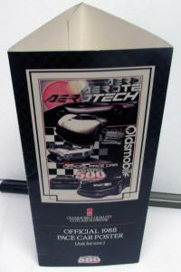 1988 Oldsmobile Cutlass Supreme Indy 500 Pace Car Poster Counter Top Display