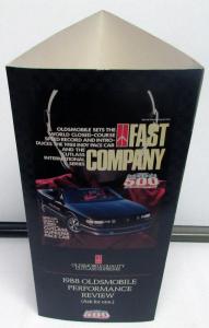 1988 Oldsmobile Cutlass Supreme Indy 500 Pace Car Poster Counter Top Display