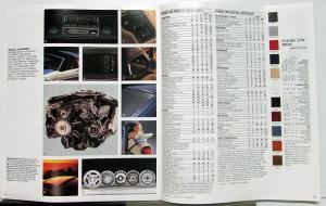 1984 Ford Mustang SVO GT & Turbo GT LX L Models Sales Brochure Original REVISED