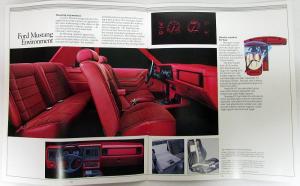 1985 Ford Mustang LX GT Convertible SVO Sales Brochure Original