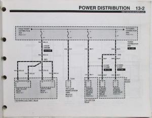1999 Ford F-250 350 450 550 Super Duty Pickup Electrical Wiring Diagrams Manual