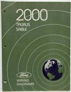 2000 Ford Taurus Mercury Sable Electrical Wiring Diagrams Manual