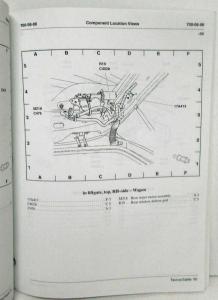 2000 Ford Taurus Mercury Sable Electrical Wiring Diagrams Manual