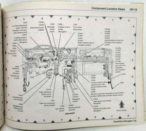 2005 Ford Expedition & Lincoln Navigator Electrical Wiring Diagrams Manual