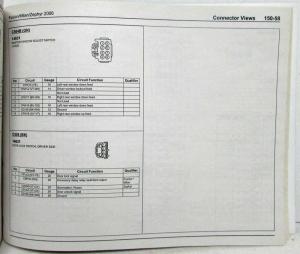 2006 Ford Fusion Mercury Milan Lincoln Zephyr Electrical Wiring Diagrams Manual