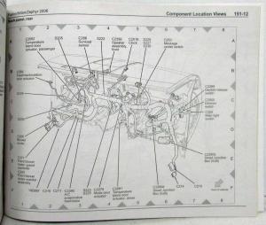 2006 Ford Fusion Mercury Milan Lincoln Zephyr Electrical Wiring Diagrams Manual