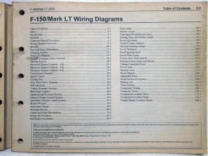 2008 Ford F-150 and Lincoln Mark LT Pickup Electrical Wiring Diagrams Manual