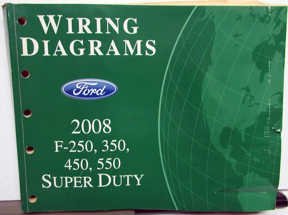 2008 Ford F250 350 450 550 Super Duty Pickup Electrical