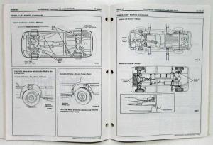 1999 Ford Pre-Delivery Inspection Manual Car - Compact and Light Truck