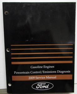 2009 Ford Gas Power Control Emissions Diagnosis Service Manual Mustang F-Series