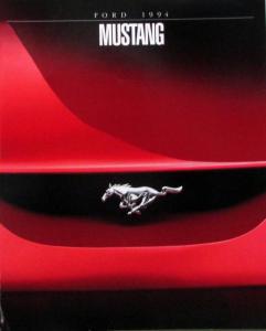 1994 Ford Mustang GT & Removable Hardtop Convertible ORIGINAL Sales Brochure
