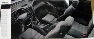 1994 Ford Mustang GT & Removable Hardtop Convertible ORIGINAL Sales Brochure