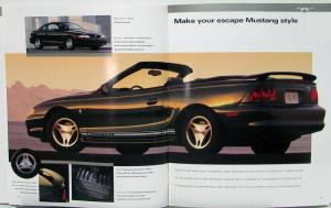 1997 Ford Mustang & GT Sales Brochure Original