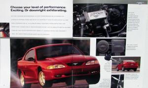 1997 Ford Mustang & GT Sales Brochure Original