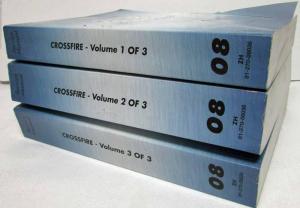 2008 Chrysler Crossfire Service Shop Repair Manual 3 Vol Set