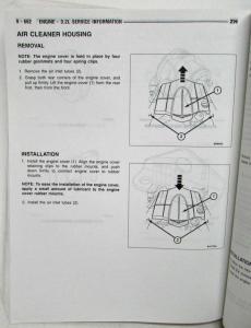2008 Chrysler Crossfire Service Shop Repair Manual 3 Vol Set