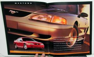 1998 Ford Mustang GT Racers Force Kendall Priestley Sales Brochure