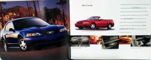 1999 Ford Mustang & GT Sales Brochure Original