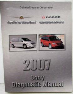 2007 Chrysler Town & Country - Dodge Caravan Service Shop Manual 4 Volumes