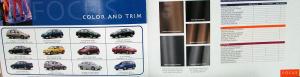 2002 Ford Focus Mustang ZX2 Dealer Brochure Recalled Twin Towers On Cover Rare