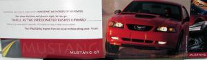 2002 Ford Focus Mustang ZX2 Dealer Brochure Recalled Twin Towers On Cover Rare