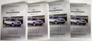 2007 Chrysler Pacifica Service Shop Repair Manual 4 Vol Set