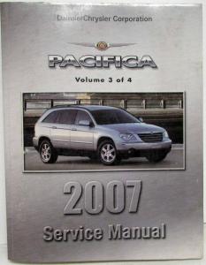 2007 Chrysler Pacifica Service Shop Repair Manual 4 Vol Set