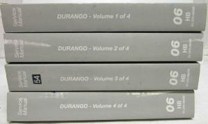 2006 Dodge Durango Service Shop Repair Manual 4 Vol Set