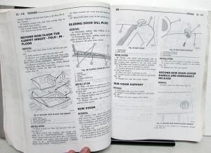 2006 Chrysler Town & Country - Dodge Caravan Service Shop Manual FWD & AWD 2 Vol