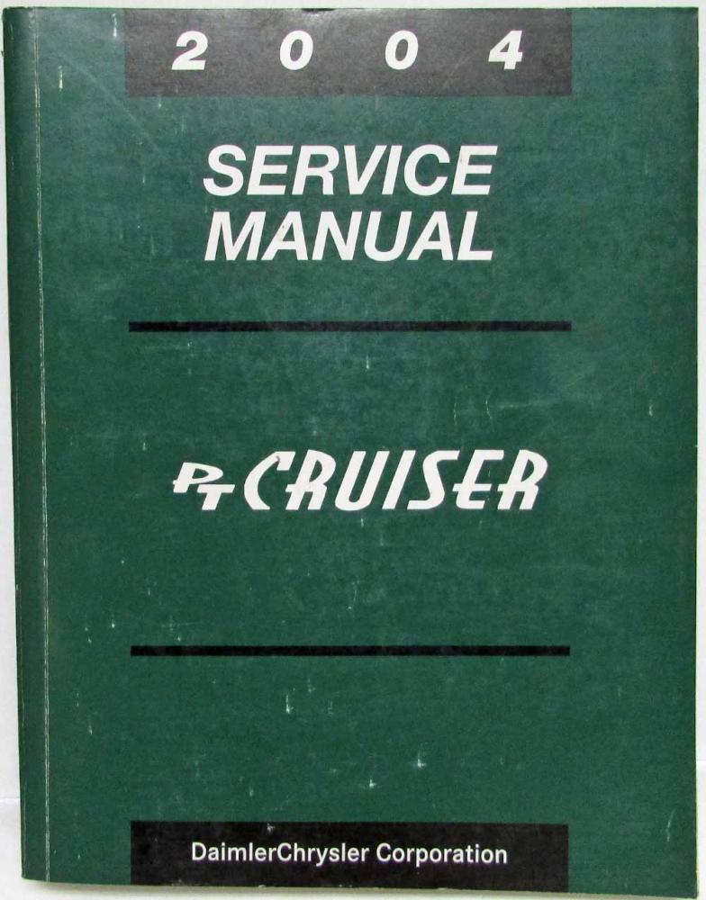 Chrysler PT Cruiser Workshop Manual 2000 - 2010 PT Free Factory Service  Manual
