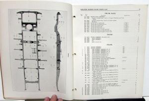 1931 Greater Hudson Dealer Parts List Book 119WB 12WB Cars July 31 Original