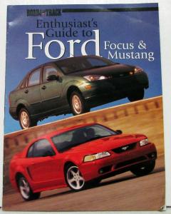 2000 Ford Focus & Mustang GT Cobra Road & Track Enthusiasts Guide Sales Brochure