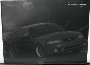 2000 Ford SVT Mustang Cobra Sales Brochure Original