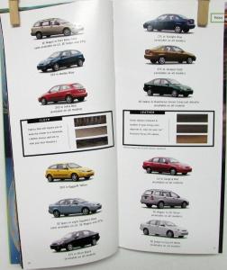 2001 Ford Mustang GT Focus ZX3 LX SE ZTS  ZX2 Sales Brochure Original