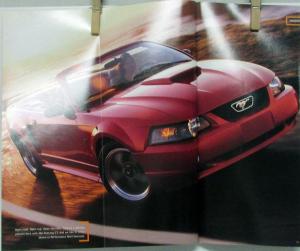 2001 Ford Mustang GT Focus ZX3 LX SE ZTS  ZX2 Sales Brochure Original