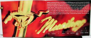 2003 Ford Mustang Coupe & Convertible Sales Brochure Original
