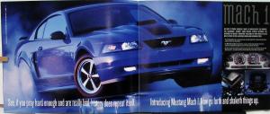 2003 Ford Mustang Coupe & Convertible Sales Brochure Original
