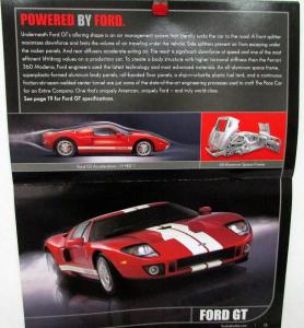 2005 Ford Mustang Supercar GT Thunderbird Legends Sales Brochure Original