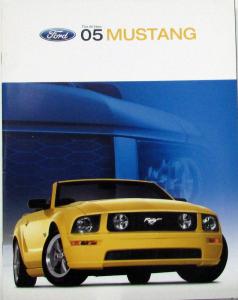 2005 Ford Mustang V6 GT Sales Brochure