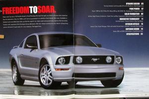 2005 Ford Mustang V6 GT Sales Brochure
