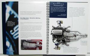 2005 Ford Mustang V6 GT Press Kit Spiral Bound Brochure Original