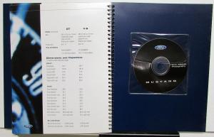 2005 Ford Mustang V6 GT Press Kit Spiral Bound Brochure Original