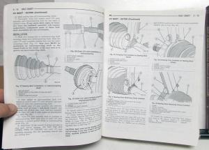 2003 Dodge Neon SX 2.0 Service Shop Repair Manual With SRT 4 Neon Supplement