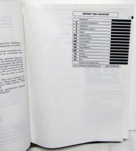 2003 Dodge Ram Van/Wagon Service Manual Supplement