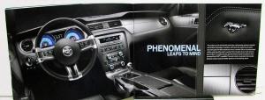 2010 Ford Mustang V6 Premium GT Premium Shelby GT500 Sales Brochure Original