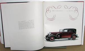 1933 Lincoln V-12 Custom Brunn Judkins Dietrich Willoughby Prestige Brochure